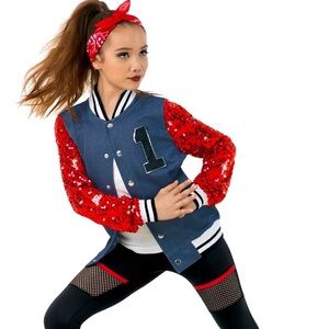 Weissman XSC Hip Hop sequin dance jacket